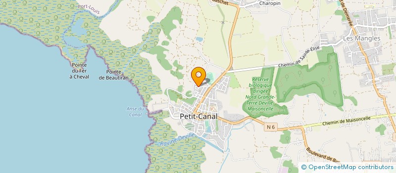 localisation de l'entreprise ASS DIADEME à PETIT-CANAL