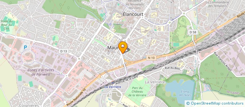 localisation de l'entreprise ASS  DIALOGUE ET RENOUVEAU à MAUREPAS