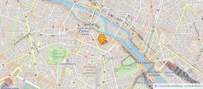 localisation de l'entreprise ASS DIALOGUES ET RELATIONS SOCIALES  PARIS