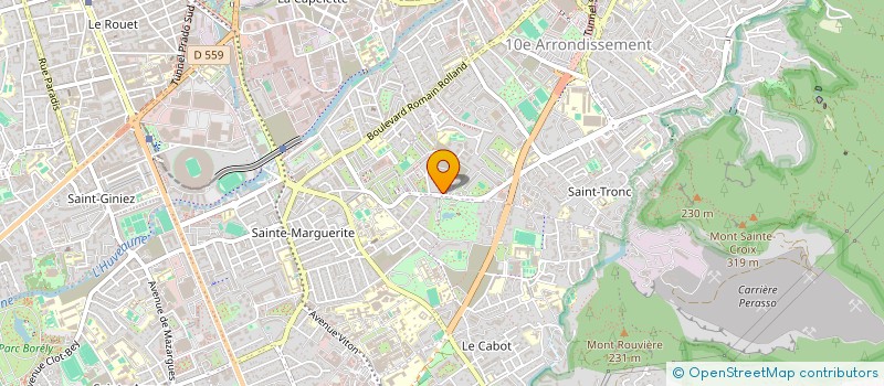 localisation de l'entreprise ASS DIALYSE DOMICILE PROVENCE à MARSEILLE