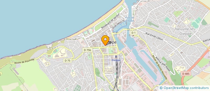 localisation de l'entreprise ASS DIEPPOISE DEVELOPP LOISIRS EDUCATIFS à DIEPPE