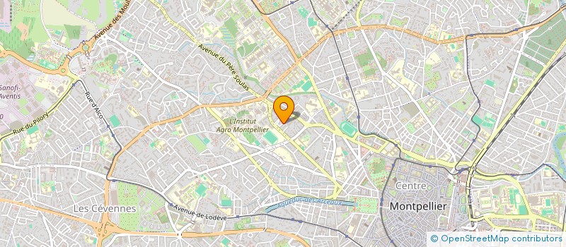 localisation de l'entreprise ASS DIF INFO TECHNIQUE ALEXANDER à MONTPELLIER
