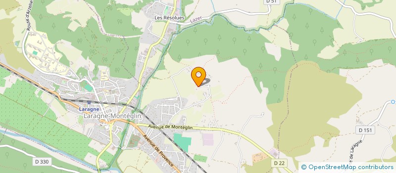 localisation de l'entreprise ASS DIFFUSION CULTU ET ANIMAT SOCIO CULT à LARAGNE-MONTEGLIN