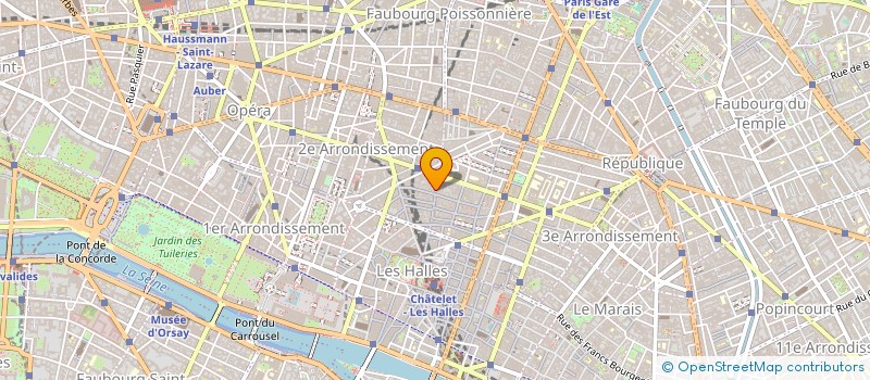 localisation de l'entreprise ASS DIFFUSION HISTOIRE ART à PARIS