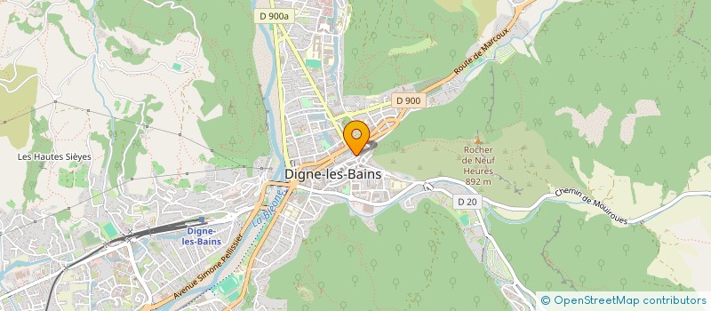 localisation de l'entreprise ASS DIGNE LES BAINS VOTRE VILLE EN 3D à DIGNE-LES-BAINS