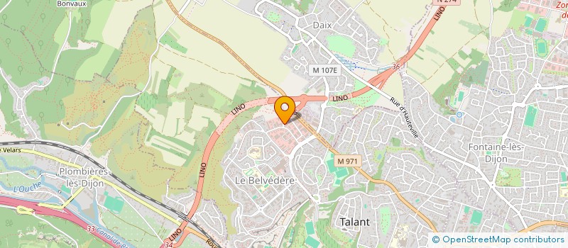 localisation de l'entreprise ASS DIJONNAISE POUR EMPLOI DES JEUNES à TALANT