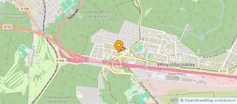 localisation de l'entreprise ASS DILIGENCE FORMATION à VELIZY-VILLACOUBLAY