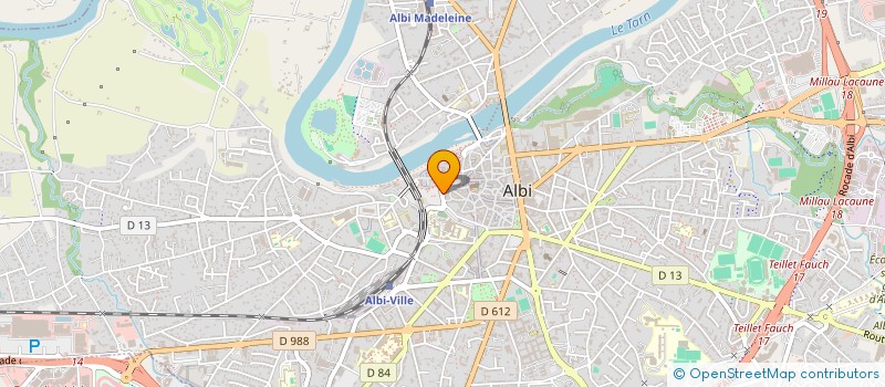 localisation de l'entreprise ASS DIOCES PAROISS STE CECILE-ST-SALVY à ALBI