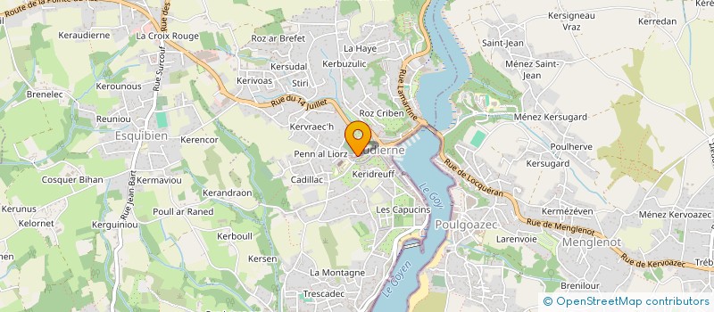 localisation de l'entreprise ASS DIOCES SECT PASTOR DU CAP SIZUN  AUDIERNE