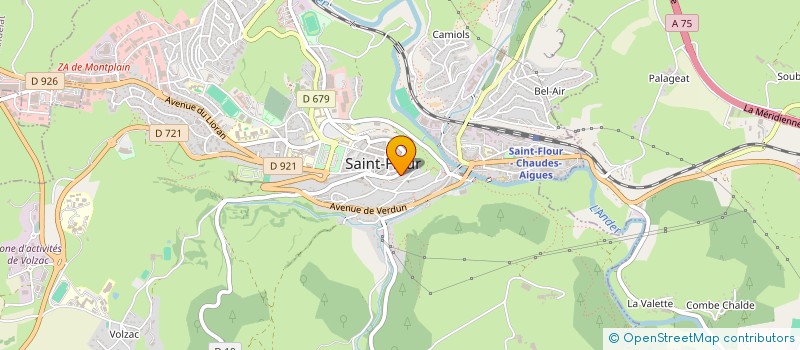 localisation de l'entreprise ASS DIOCESAINE DE SAINT FLOUR à SAINT-FLOUR