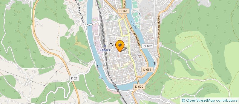 localisation de l'entreprise ASS DIOCESAINE ENSEIGNEMENT RELIGIEUX  CAHORS