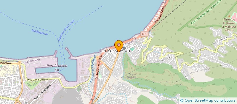 localisation de l'entreprise ASS DIOCESAINE PAROISSE ND ASSOMPTION POSSESSION à LA POSSESSION