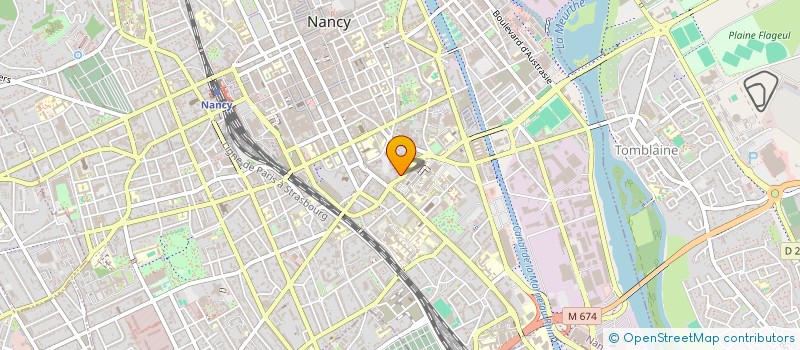 localisation de l'entreprise ASS DIPLOMES MICROLOGIE FACULT PHARMACIE  NANCY