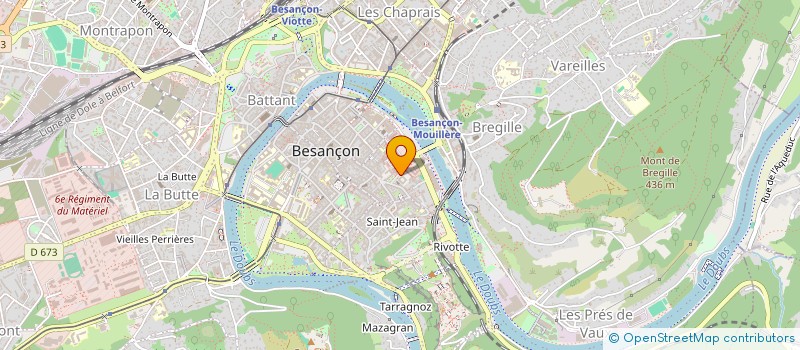 localisation de l'entreprise ASS DIRECTEURS INFORMATION ORIENTATION à BESANCON