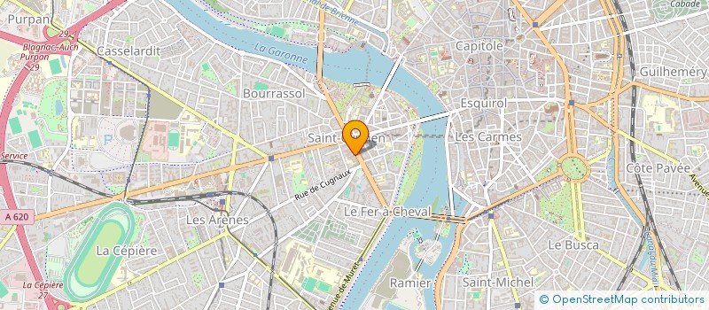 localisation de l'entreprise ASS DISPENSATEURS SOINS PRESTATAIRES SCE à TOULOUSE