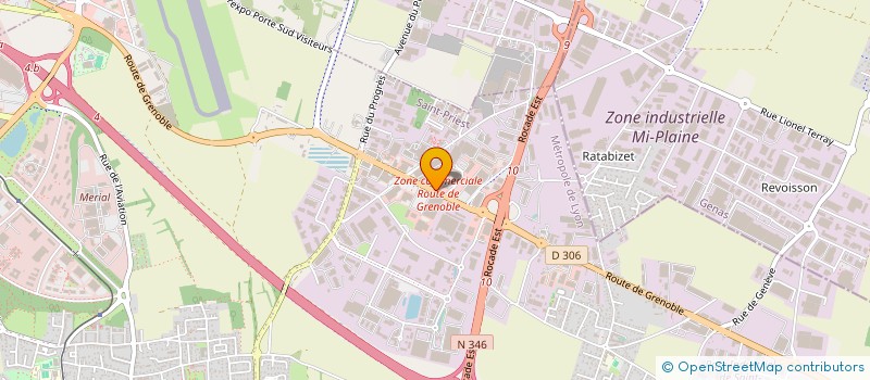 localisation de l'entreprise ASS DISTRIBUTEURS VEHICULES EQUIPE LOISI  SAINT-PRIEST