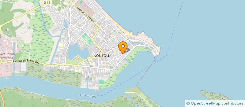 localisation de l'entreprise ASS DJOKOTI à KOUROU