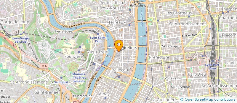 localisation de l'entreprise ASS DOC EN COURTS GENERIQUES à LYON