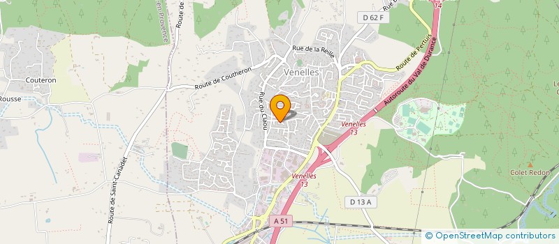 localisation de l'entreprise ASS DOC INFOR SCIENCE AERONOTI SPATIALE  VENELLES