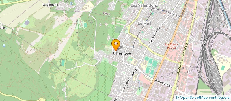 localisation de l'entreprise ASS DOCUMENTATION INFORMATION ARCHIVES MOUVEMENT SOCIAUX à CHENOVE