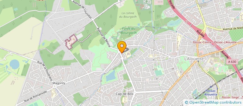 localisation de l'entreprise ASS DOIGTS DE FEE à PESSAC