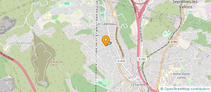 localisation de l'entreprise ASS DON DE SANG BENEVOLE DES PENNES MIRABEAU à LES PENNES-MIRABEAU