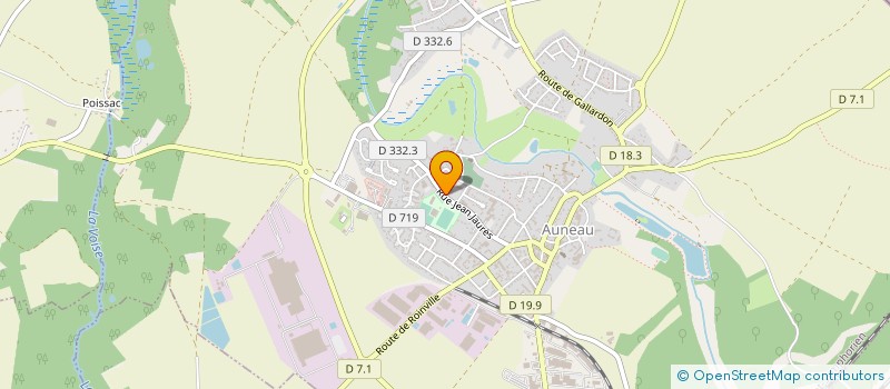 localisation de l'entreprise ASS DONNEURS DE SANG BENEVOLES CANTON D'AUNEAU à AUNEAU-BLEURY-SAINT-SYMPHORIEN
