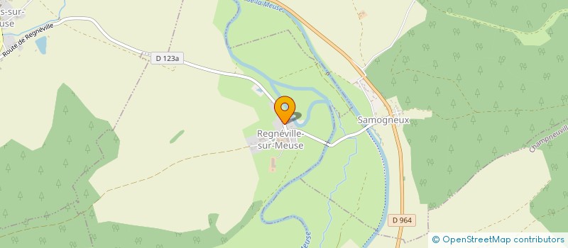 localisation de l'entreprise ASS DOSSIERS DOCUMENTAIRES MEUSIENS à REGNEVILLE-SUR-MEUSE