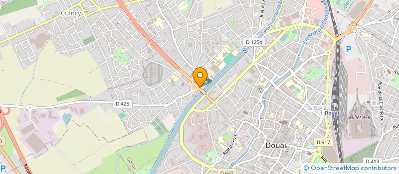 localisation de l'entreprise ASS DOUAIS AMELIORATION GESTION ENERGIE à DOUAI