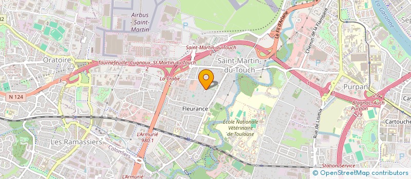 localisation de l'entreprise ASS DOUCE FRANCE à TOULOUSE