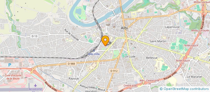 localisation de l'entreprise ASS DPTALE COMITES LOCAUX DE SANTE TARN à ALBI