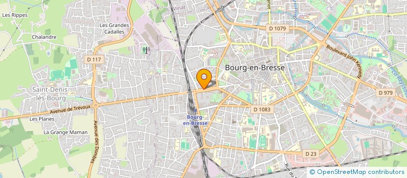 localisation de l'entreprise ASS DPTALE DEPORTES INTERNES FAMILLES DE DISPARUS à BOURG-EN-BRESSE