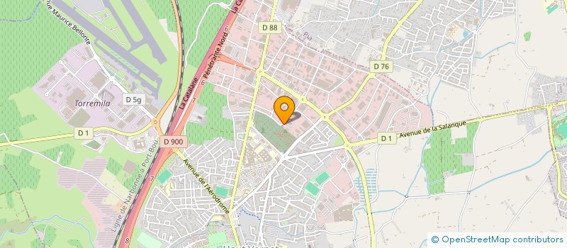 localisation de l'entreprise ASS DRECERES QUALITE à PERPIGNAN