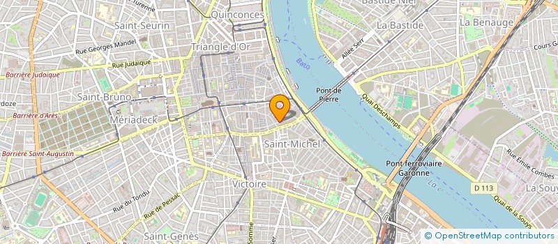 localisation de l'entreprise ASS DROMOSPHERE  BORDEAUX