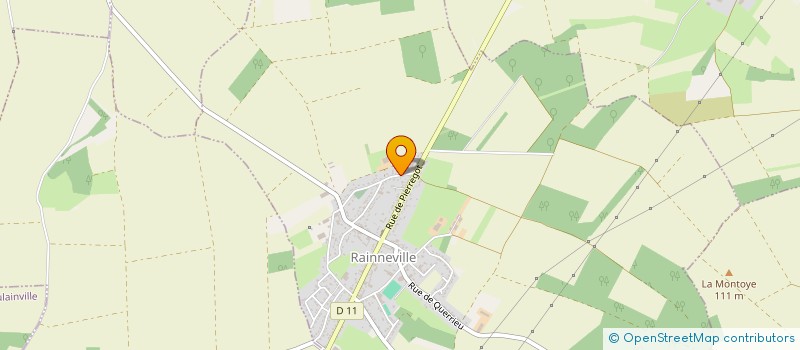 localisation de l'entreprise ASS DROO ART ENSEMBLE  RAINNEVILLE