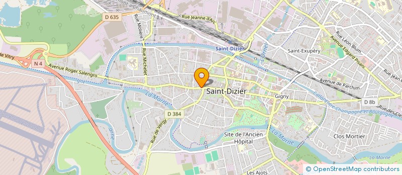localisation de l'entreprise ASS DROUOT JONART à SAINT-DIZIER