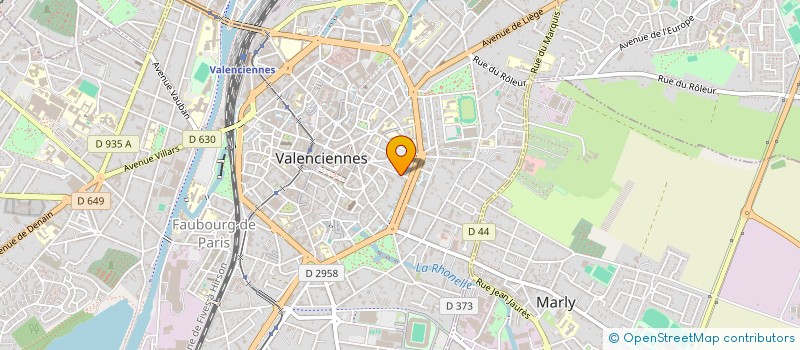 localisation de l'entreprise ASS DRS COILLIOT BERNARD ET JOELLE à VALENCIENNES
