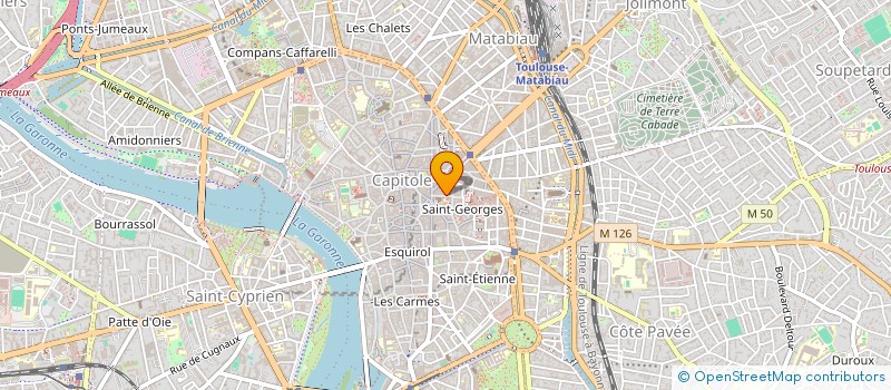 localisation de l'entreprise ASS DU 9 E CENTENAIRE DE SAINT SERNIN à TOULOUSE