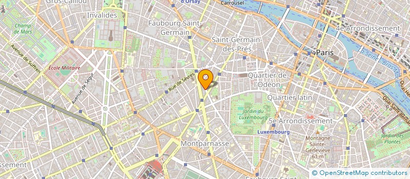 localisation de l'entreprise ASS DU CENTRE D'ETUDES PEDAGOGIQUES  PARIS