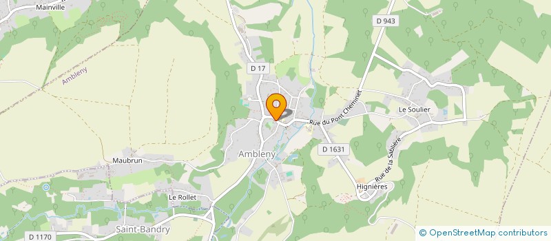 localisation de l'entreprise ASS DU FESTIVAL D AMBLENY à AMBLENY