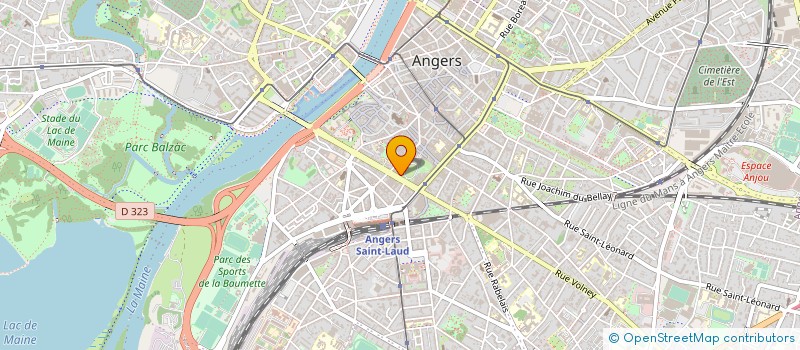 localisation de l'entreprise ASS DU FESTIVAL D'ANJOU à ANGERS