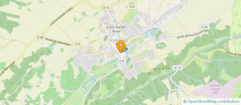 localisation de l'entreprise ASS DU FESTIVAL MONDIAL CONTE POPULAIRE à VALENSOLE