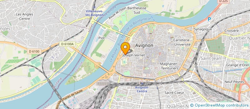localisation de l'entreprise ASS DU MAS DE CARLES à AVIGNON