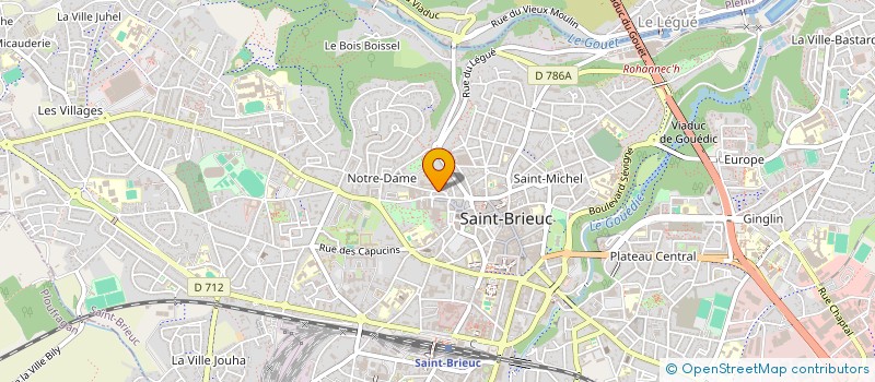 localisation de l'entreprise ASS DU MEMORIAL AFN DES COTES D'ARMOR à SAINT-BRIEUC