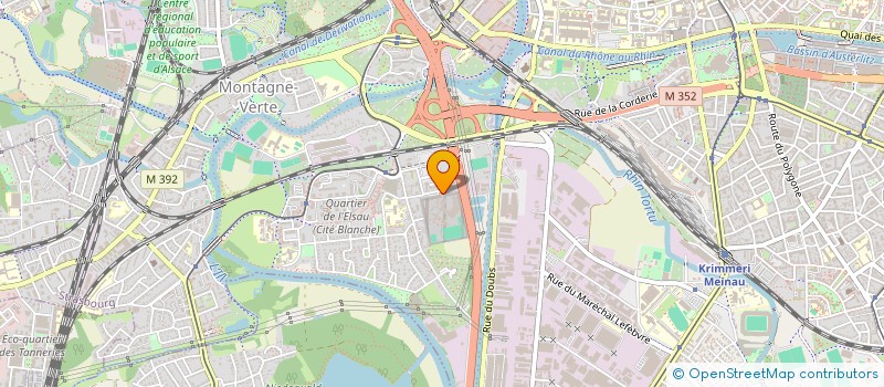 localisation de l'entreprise ASS DU MESS DU PERSONNEL MAISON D ARRET à STRASBOURG