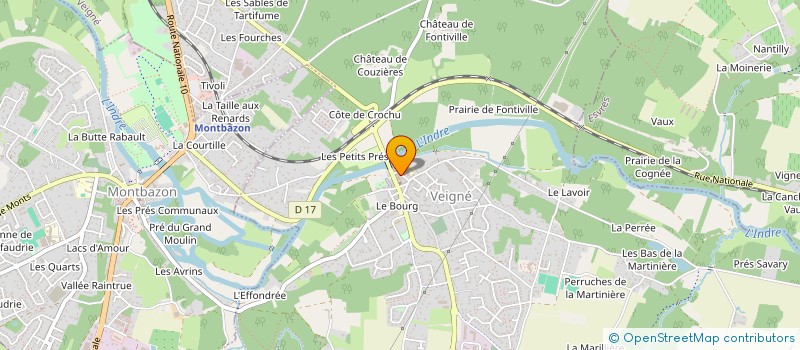 localisation de l'entreprise ASS DU MOULIN DE VEIGNE à VEIGNE