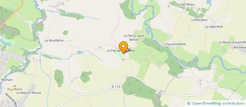 localisation de l'entreprise ASS DU MUSEE DU BOIS TIFFRAIS  MONSIREIGNE