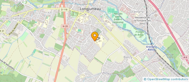 localisation de l'entreprise ASS DU P'TIT BRIN DE PAILLE à LONGJUMEAU
