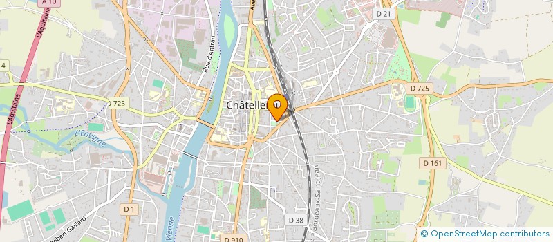localisation de l'entreprise ASS DU PERSONNEL DE LA SOUS PREFECTURE à CHATELLERAULT