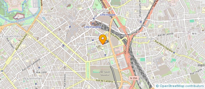 localisation de l'entreprise ASS DU PERSONNEL OUVRIER DU CROUS LILLE à LILLE